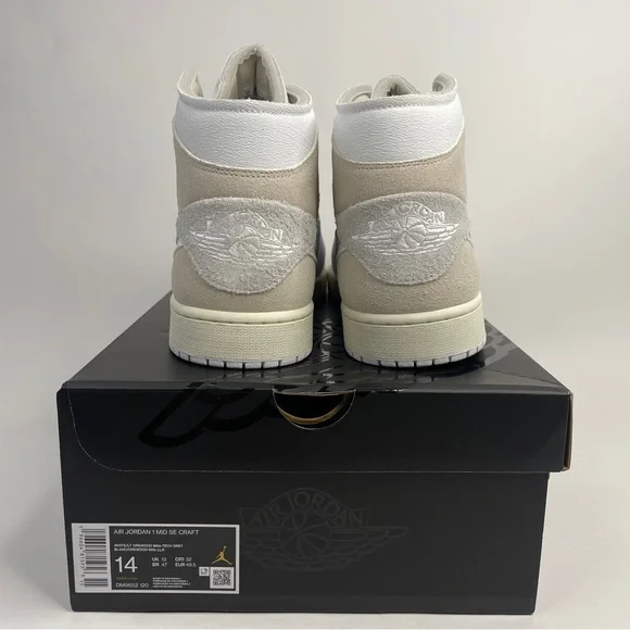 Nike Air Jordan 1 Retro Mid SE Craft “Tech Grey” 2023 - Picture 4 of 4
